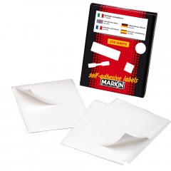 Markin removable adhesive labels 14x14mm 10fg 1pz 